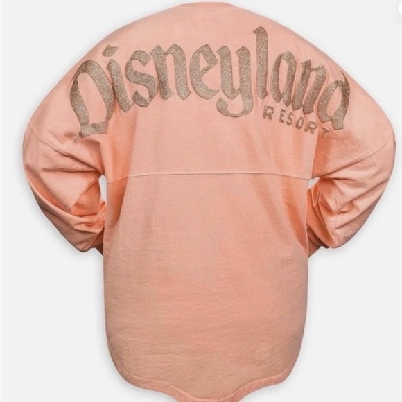 Disney Tops - Disney Peach Disneyland Resort Long Sleeve Tee